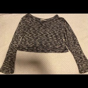 Cropped Knit Sweater (Large)